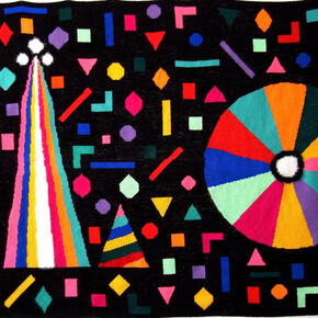 The Callas / Lakis & Aris Ionas, Embroidery, 2023. Courtesy of the artists and The Opening Gallery