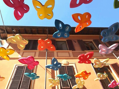 Butterflies, Pietrasanta town © Alma Reyes 