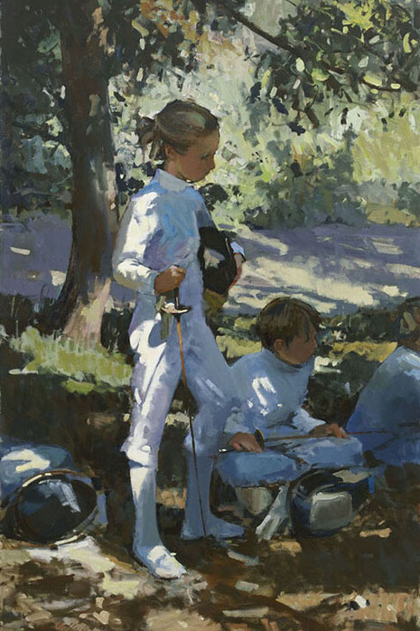Paul Rafferty, Les Jeunes Escrimeurs