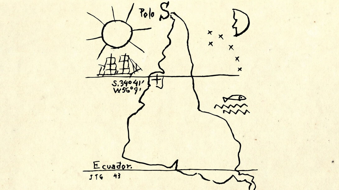 Joaquín Torres García, América Invertida, 1943