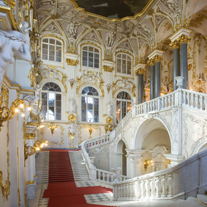 The Nevsky Suite of Rooms, Exhibition view. Courtesy of The State Hermitage Museum