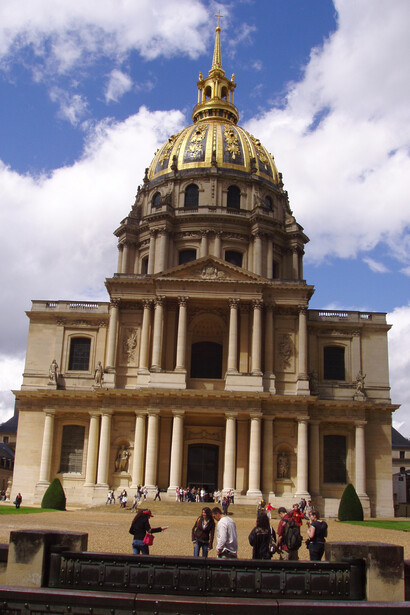 París. Fachada principal del Palacio Nacional de los Inválidos