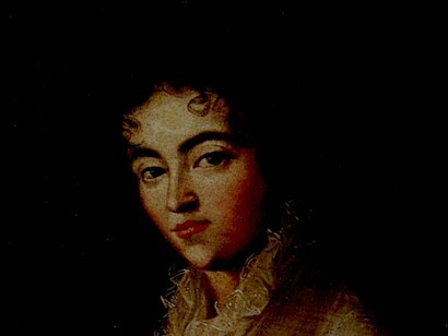 Retrato de Constanze Weber (esposa de Mozart), realizado por su cuñado Joseph Lange en 1782