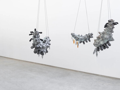 Jessica Boubetra, Steel genetics, exhibition view. Courtesy of Selma Feriani Gallery