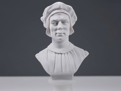 Busto de Nicolás Maquiavelo