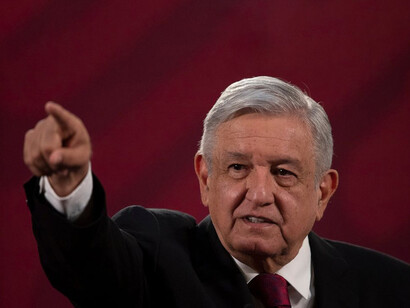 Mexico's President Andres Manuel Lopez Obrador (AMLO)