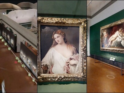 Visita virtuale agli Uffizi