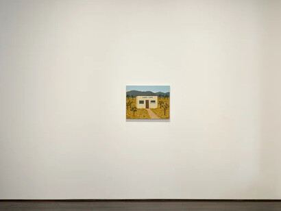 Jessie Homer French, In memoriam, exhibition view. Courtesy of Massimo De Carlo Gallery