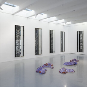 On Equal Terms II, David Zink Yi, Astrid Klein & Rudolf Bonvie, exhibition view, courtesy PRISKA PASQUER, Cologne

