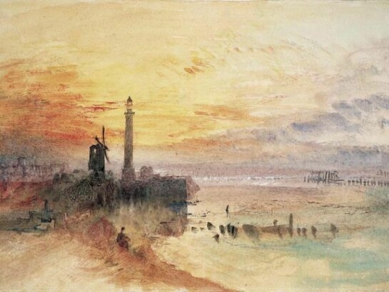 Joseph Mallord William Turner (1775-1851), Ostend Harbour, c.1840, Photo © National Gallery of Ireland