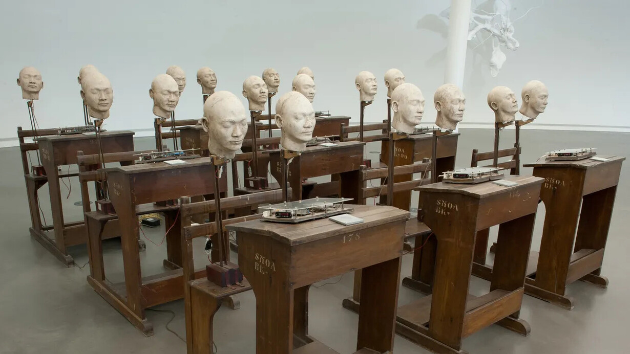 Heri Dono, Fermentation of the mind, exhibition view. Courtesy of M+ Museum