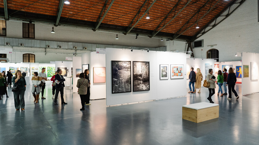 Divers artistes, Affordable Art Fair 2024, vue d'exposition. Avec l'aimable autorisation de l'Affordable Art Fair