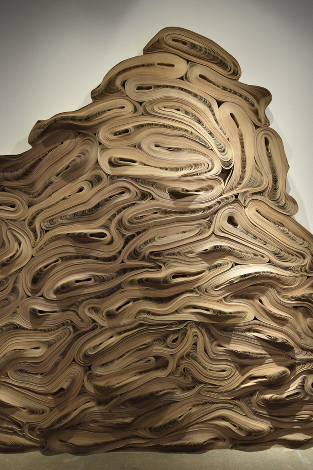 Jae Ko, Force of Nature installation, paper, Courtesy of Robischon Gallery
