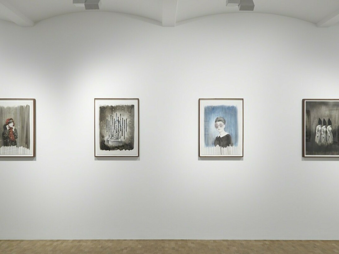 Rachel Goodyear: Approaching the Surface, Exhibition view. Courtesy of Pippy Houldsworth Gallery