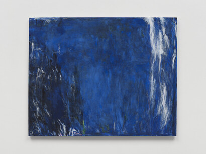 Yoko Matsumoto, The Day I Saw the Evening Star, 2023. Oil, charcoal, and pastel on canvas, 130 x 162 cm| 51 3/16 x 63 3/4 in.© the artist. Photo © White Cube (Ollie Hammick)