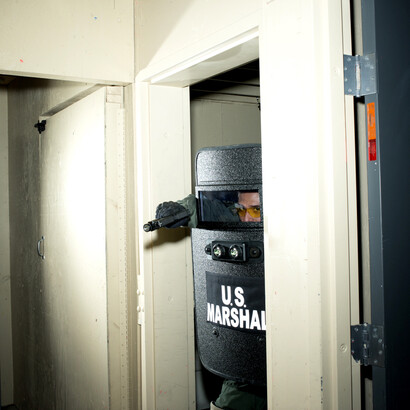 Brian Finke, Untitled (U.S. Marshals, Los Angeles, #046), 2014, Signed, dated, and numbered, verso, Digital C-Print, 30 x 30 inches (Edition of 4), 20 x 20 inches (Edition of 10)