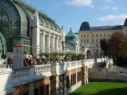 Palmenhaus Burg Garten