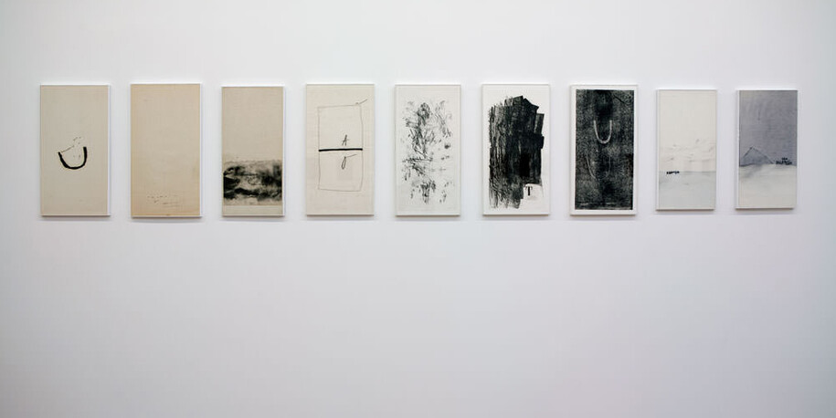 Mira Schendel, Exhibition view. Courtesy of Galeria Frente 