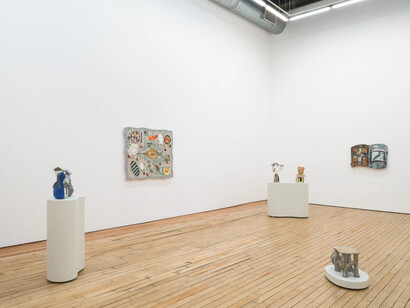 Sacha Ingber, Two, exhibition view. Courtesy of Uffner & Liu Gallery