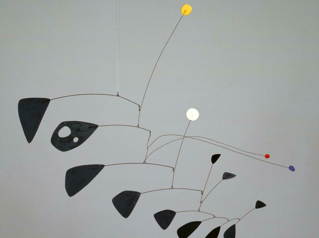Alexander Calder, ‘Antennae with Red and Blue Dots’ c1953 Tate © 2015 Calder Foundation, New York / DACS London
