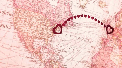 Gracias a la Internet cada vez más parejas se conocen o se permiten mantener un vínculo romántico con algunos kilómetros de por medio