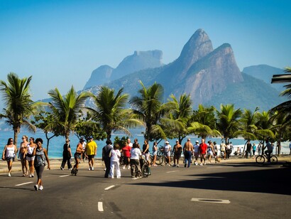 Rio de Janeiro. Passeio junto ao mar