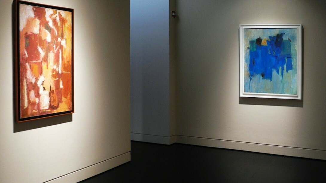 Early Alma Thomas, Exhibition view. Courtesy of Hemphill Fine Arts