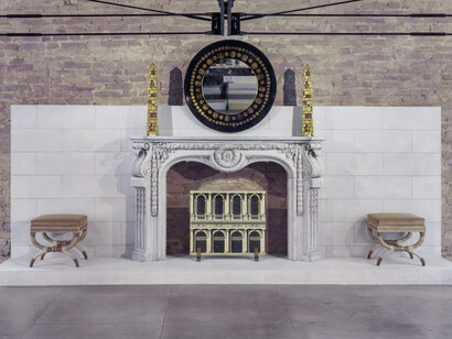 Fotografía de la exhibición Fornasetti, Theatrum Mundi