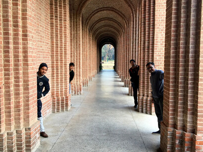One of the corridor of the Forest Research Institute