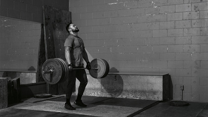 Jeff Wall, Weightlifter 2015 © Jeff Wall, Courtesy White Cube