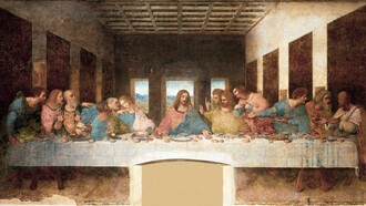 Leonardo da Vinci, La última cena (entre 1495 y 1498)