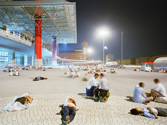 Olivo Barbieri, Beijing New Railway Station, China 1996