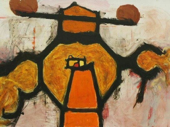 Webster, Chuck, Known as Fair and Square Throughout My Years, 2013, Oil and spray paint on panel, 80 x 90 inches, 203.2 x 228.6 cm