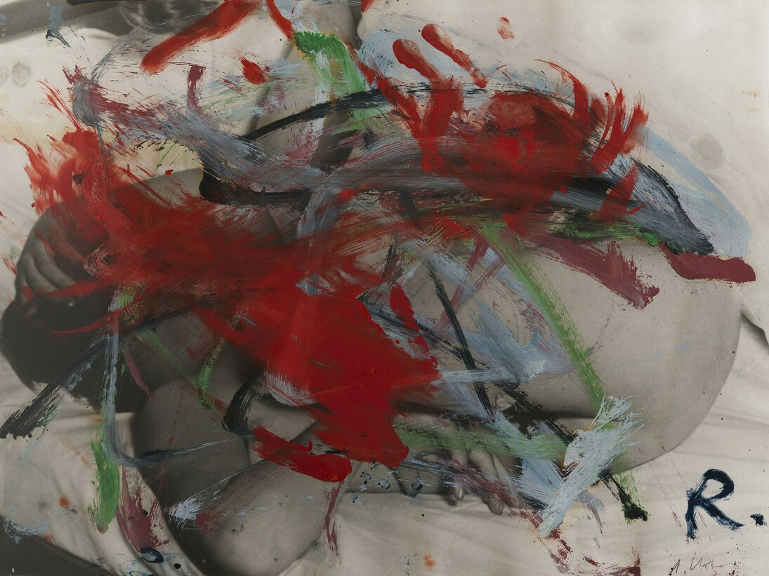 Arnulf Rainer, Frauensprachezyklus 1, 1977