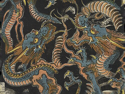 Dragón de agua (mizuchi)