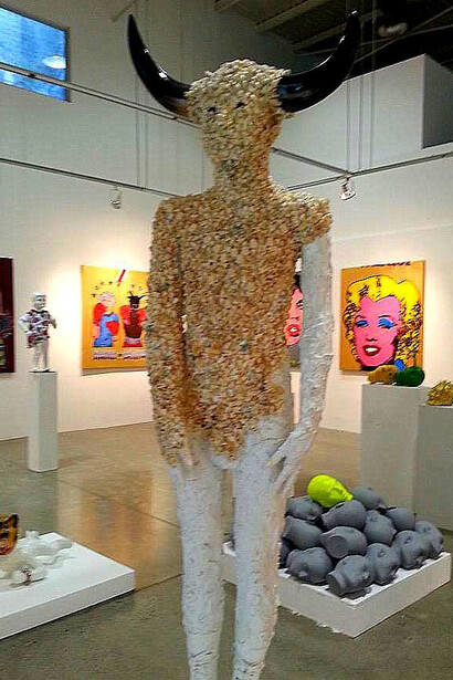 Escultura de Carlos Zerpa