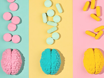 Variety of brain-enhancing supplements promoting dopamine and motivation