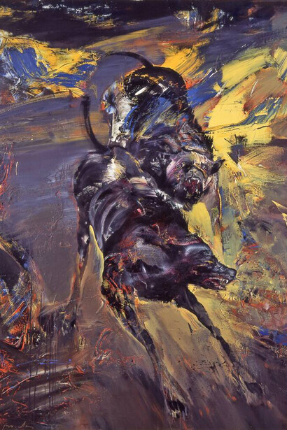 Franta, artwork in exhibition. Courtesy of National Gallery Prague