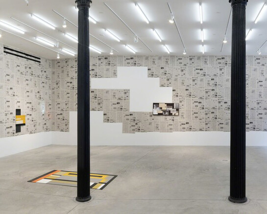 Tom Burr & Andrea Zittel, Exhibition view. Courtesy of Bortolami