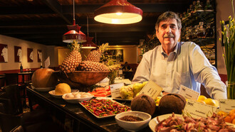 Jean Paul Coupal, emprendedor en el sector gastronómico en el restaurante DOC en Caracas, Venezuela