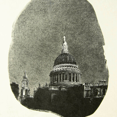 Anne Desmet, St Paul's: Dusk, 2014