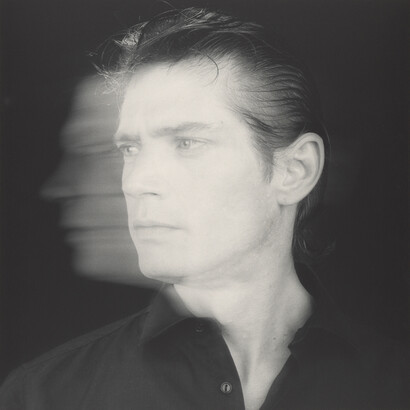 Robert Mapplethorpe (1946-1989), Self-Portrait, 1985, gelatin silver print, 38.7 × 38.6 cm. Jointly acquired by the J. Paul Getty Trust and the Los Angeles County Museum of Art, with funds provided by the J. Paul Getty Trust and the David Geffen Foundation. © Robert Mapplethorpe Foundation. Used by permission.
