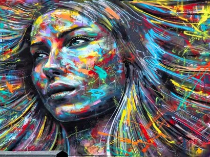 Graffiti hiper-realista
