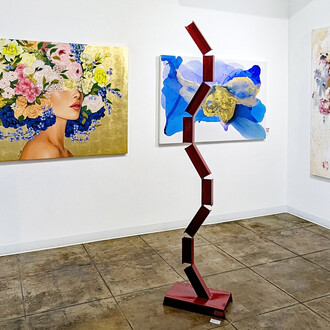 Installation view, Not Exactly Realism, 2024. Courtesy of Artspace Warehouse