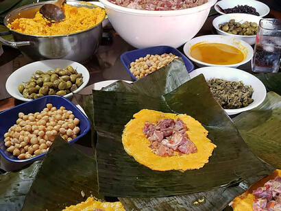 Preparación de las hallacas