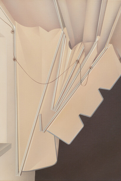 Alexandra Barth, Beige awning (detail), 2025. Courtesy of Document Gallery