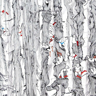 Here Versus There. Courtesy of Lyle O. Reitzel Gallery