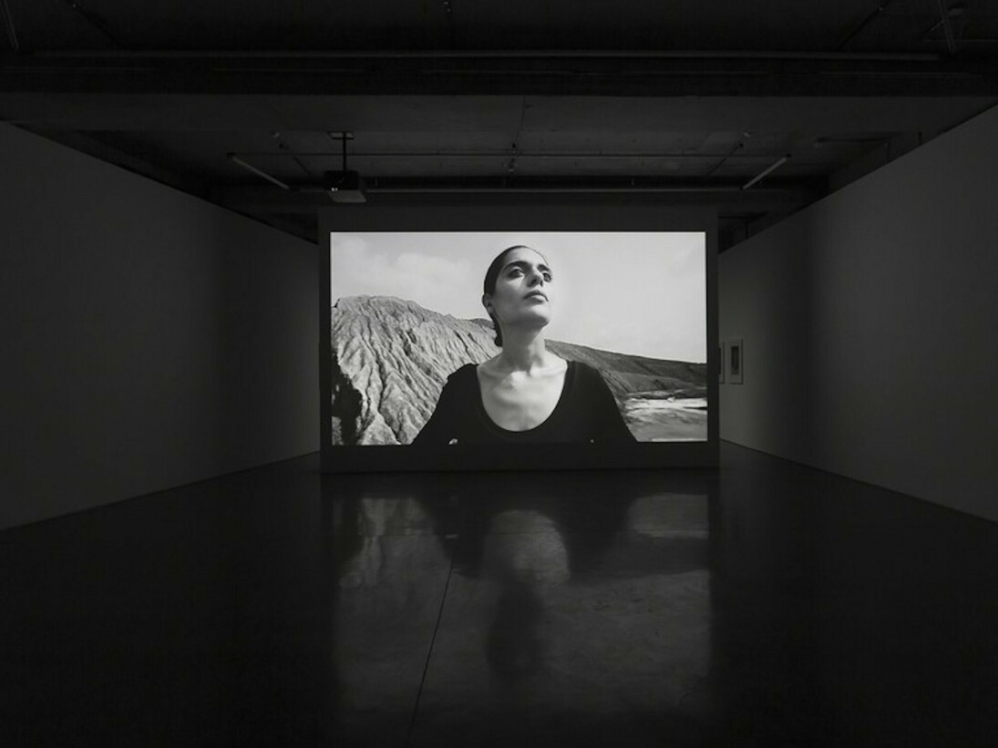 Shirin Neshat. Dreamers, Exhibition view. Courtesy of Dirimart