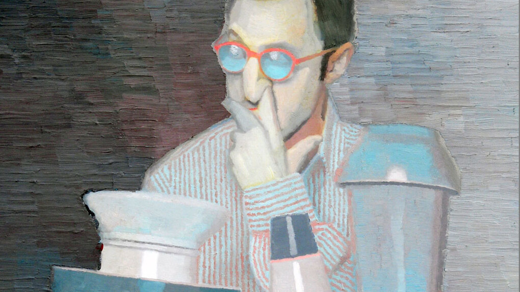 Pablo Candiloro, Room Service #26, dettaglio, olio su tela, 70 x 60 cm, courtesy Romberg