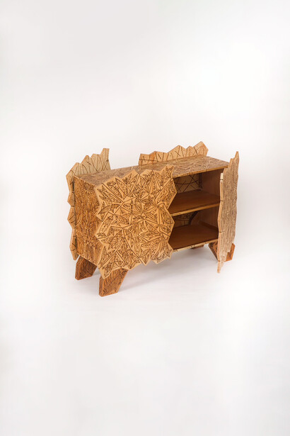 Pedro Barrail, Tattoo Console, 2023. Courtesy of the artist and Cristina Grajales Gallery